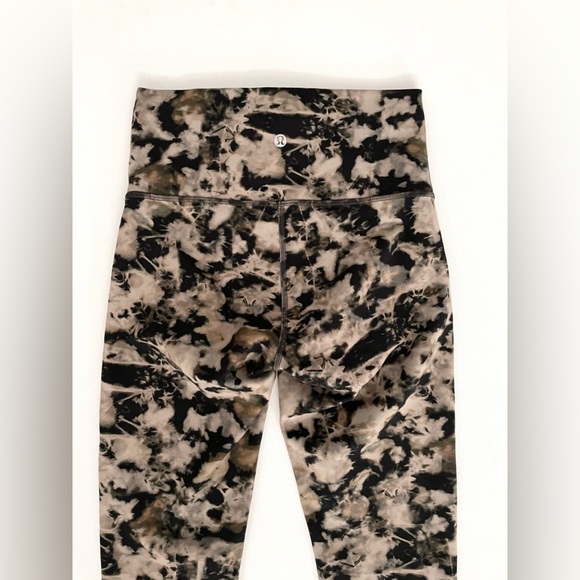 Lululemon Wunder Train High Rise Tight 25" Dispersed Light Raw Linen W5CXNS 6 - Picture 8 of 9